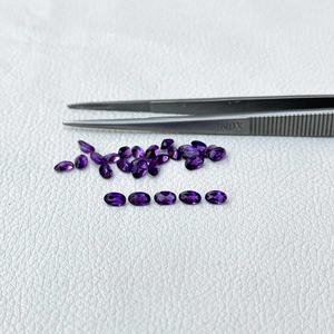 4x5mm Natural African Amethyst Faceted Oval Cut Loose Gemstones <b>Healing</b> <b>Crystal</b> Stone Excellent Deal on Regularly Manufactured - Product Image 1