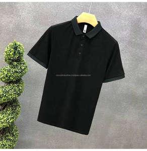 Camiseta Polo de Manga Corta para Hombre, Color Sólido, de Alta Gama, Verano, Logotipo OEM Personalizado - Product Image 2