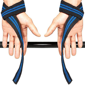 Sangles d'entraînement en coton robustes Misha Sports Fitness pour la musculation - Équipement de gym réglable, respirant et léger - Product Image 4