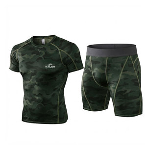 Best Selling <b>Compression</b> <b>Shorts</b> Set With Comfortable Stretch Fit And Moisture Control <b>Compression</b> <b>Shorts</b> Set - Product Image 1