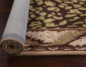 Tapis KNOT RUG en laine tuftée à la main, haute qualité, fait main, écologique, antidérapant, couleur beige, pour salon, enfants, hôtels, bureau - Product Image 1