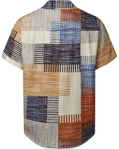 Camiseta de Verano Informal para Hombre, de Manga Corta, Corte Holgado, Color Sólido, de Algodón Transpirable, Ligera y Cómoda - Product Image 2