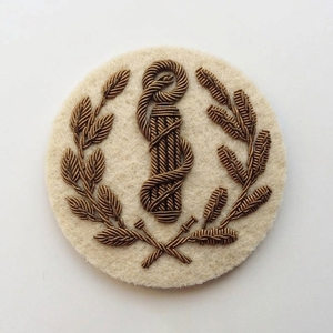 Parches de Tela Decorativos de Primera Calidad con Bordado a Mano, Logotipo Personalizado, Servicios de Proveedor OEM - Product Image 5