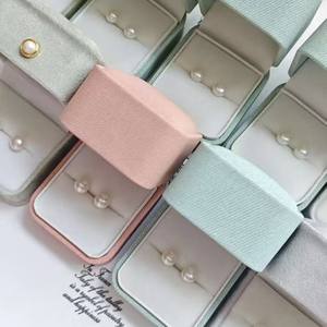 Zhuji High Quality Aurora Flawless Mantou Round <b>Pearl</b> <b>Earrings</b> 6-12mm Freshwater Natural Wholesale - Product Image 4