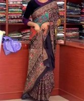 Saree Wanita Bermotif Embos Panjang Reguler Pakaian India Modern untuk Pernikahan Ukuran Reguler Bebas Kerut Cepat Kering Semua Musim