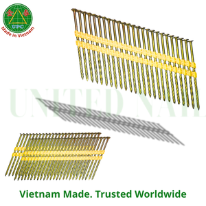 3 Inch Plastic Strip for Woodworking Framing <b>Nails</b> Rust Resistant Screw Shank Design From Vietnam | Clavos en tira plástica - Product Image 5