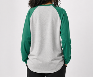 Camiseta Raglán Moderna, Ropa Deportiva Casual y Elegante, Camisetas Raglán de Alta Calidad al por Mayor, Ropa Lisa Premium de Fábrica, Corte Holgado - Product Image 6