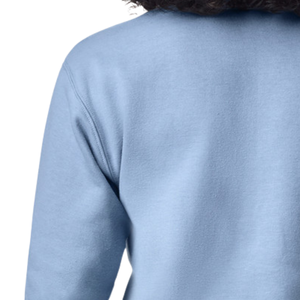 Sudadera de invierno para mujer con cremallera de un cuarto, manga larga, informal, de forro polar suave y cálido, corte regular, con logo estampado y bordado frontal. - Product Image 4