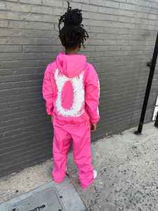 Ensemble de survêtement en nylon de haute qualité, coupe ample, 2 pièces, logo imprimé personnalisé, vêtements décontractés, survêtement léger pour hommes - Product Image 4