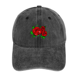 Casquettes en jean décontractées 100 % coton respirantes et légères pour hommes – Confort toutes saisons, design personnalisable - Product Image 1