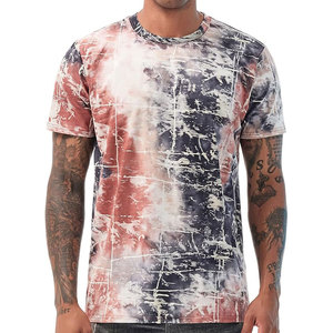 เสื้อยืดแขนสั้นคอกลมทรงปกติผ้าเจอร์ซีย์เนื้อนุ่มระบายอากาศได้ดีสำหรับผู้ชาย ผลิตจากผ้าฝ้าย 100% - Product Image 5