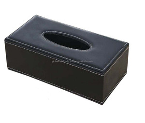 Decorative leather Tissue Box, Modern Tissue Box Holder for Bedroom/Bathroom/Vanity/Countertop/Dresser/Night Stand