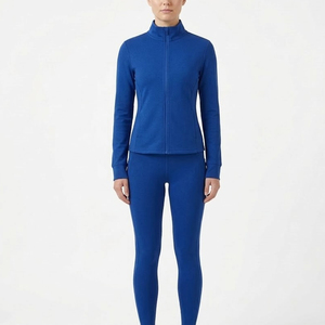 Ensemble de sport pour femmes fabriqué par un fabricant professionnel, tenue de fitness sans couture, ensemble de yoga, fourniture d'usine - Product Image 1