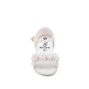 Sandales à talons pour filles blanches style formel KD9619 - Product Image 1