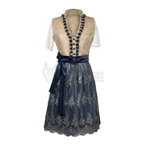 Vestido Dirndl estilo bávaro para mujer, ropa folclórica para el festival Oktoberfest - Product Image 5
