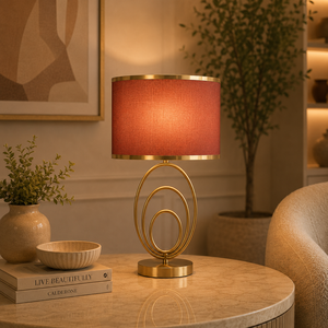 Botanical Vine Scroll Metal Table Lamp Nature Inspired <b>Leaf</b> Design Elegant Decorative Bedside Living Room Accent <b>Lighting</b> - Product Image 6