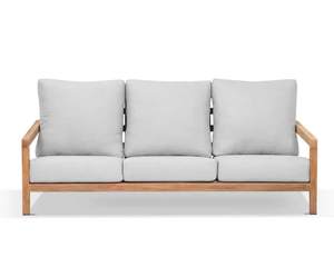 Muebles de Sofá para Exteriores con Estructura de Madera de Teca Sólida para Jardín, Patio, Hotel, Resort, Proveedor Mayorista Comercial - Product Image 4