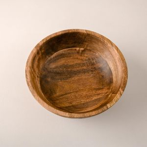 Bol en bois traditionnel pour servir la cuisine indienne, le riz, les currys, les collations et pour rehausser une expérience culinaire authentique - Product Image 4