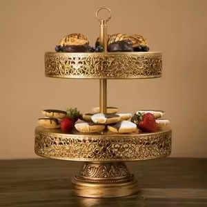 Soporte Metálico para Pasteles, Plato para Exhibición de Postres, Soporte para Cupcakes, Decoración para Mesa de Boda - Product Image 2