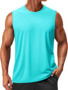 Nuevas Camisetas sin Mangas para Hombre al por Mayor, Camisetas de Secado Rápido con Protección Solar UPF 50+, Camisetas Deportivas para Gimnasio y Entrenamiento Muscular - Product Image 5