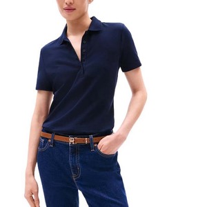 High Quality 100% cotton custom printed logo slim fit <b>women's</b> <b>polo</b> <b>shirt</b> streetwear oversized comfortable <b>polo</b> <b>t</b>-<b>shirt</b> <b>women's</b> - Product Image 1