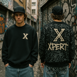 Sudadera de Cuello Redondo Gruesa OEM ODM con Logotipo Personalizado, Sudadera con Hombros Caídos, Transpirable y de Secado Rápido para Invierno - Product Image 2