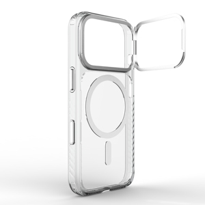 Étui de protection pour iPhone avec support magnétique 180° hybride TPU + PC pour vlogging - Product Image 5