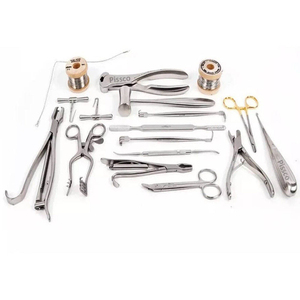Juego de Curetas y Rongeurs Kerrison para Cirugía de Columna Lumbar PISSCO, Juego de 17 Piezas para Cirugía de Columna, Fabricado por PISSCO - Product Image 3