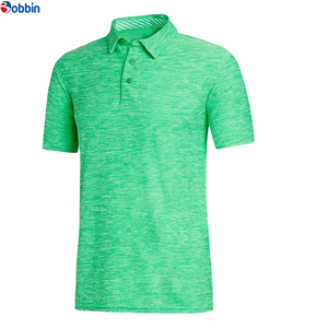 Camisas Polo de Alto Rendimiento para Hombre, Diseño Sólido con Patrón Bordado, Cuello Camisero, Estilo Casual de Negocios, Transpirables - Product Image 5