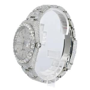 Montre de luxe en quartz et diamants la plus vendue pour hommes, avec grand cadran, idéale pour les réunions d'affaires. Disponible dans le monde entier. - Product Image 6