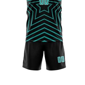 Dernier arrivage d'uniforme de football à manches courtes logo personnalisé vêtements d'entraînement et de sport maillot de football maillot de football respirant - Product Image 6