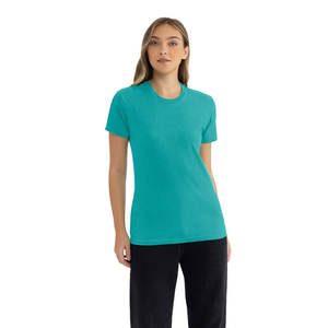 Camiseta CVC Unisex Clásica Color Verde Azulado, 100% Algodón, Ligera, Cómoda, de Secado Rápido y Transpirable, Lista para Marca Privada, Modelo 6210 - Product Image 2