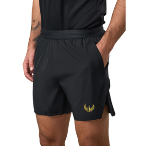 <b>Mens</b> <b>Black</b> Performance Training <b>Shorts</b> Casual Athletic Gymwear Running Workout Summer Sports Activewear - Product Image 1