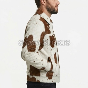 Street Wear Fashionable Cowhide Men <b>Leather</b> <b>Jackets</b> 2026 Bulk Quantity Trendy Cowhide <b>Leather</b> <b>Jackets</b> For Men - Product Image 5
