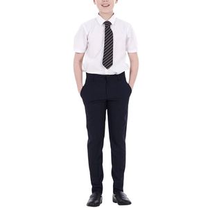 Conjunto de Uniforme Escolar Personalizado para Niños, Camisa de Manga Corta y Pantalones, Ropa para Estudiantes de Primaria, Uso Diario - Product Image 4