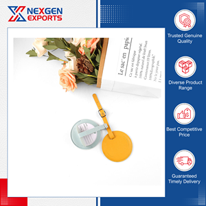 Étiquette de bagage en cuir PU de qualité supérieure, lavable et réglable, pour un usage en voyage, fabriquée avec une expérience de fabrication éprouvée - Product Image 3