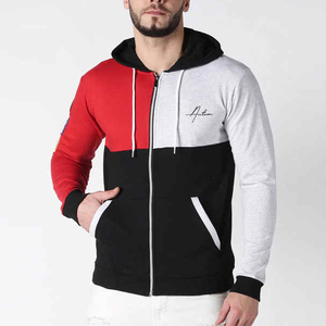 Fabricants professionnels de sweats à capuche zippés pour hommes, respirants, 100% coton, style streetwear, en molleton, nouvelle arrivée, vente chaude - Product Image 2