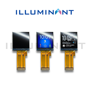 จอแสดงผล TFT-LCD แบบ COG FPC ขนาด 1.3 นิ้ว ความละเอียด 240x240 พิกเซล แบบ IPS สี่เหลี่ยมจัตุรัส ความสว่าง 400 นิต พร้อมอินเทอร์เฟซ RGB และไฟแบ็คไลท์ LED สีขาว - Product Image 1