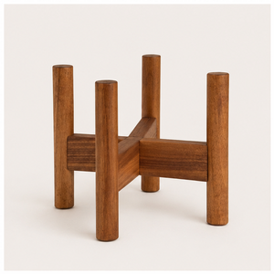 Modern Wooden Plant Stand Eco-friendly Solid Wood Indoor Planter <b>Holder</b> for Living Room Decor Floor Standing Flower <b>Pot</b> Rack - Product Image 1