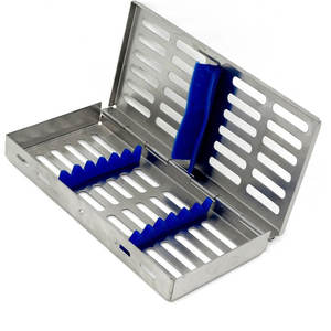 Cassette de Acero Inoxidable para Instrumental Dental, Bandeja para Autoclave, Soporte de Esterilización Quirúrgica para Clínicas y Hospitales Profesionales, Aprobado por CE - Product Image 3