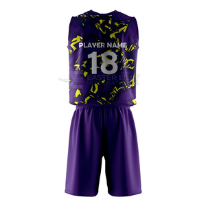 Uniforme de Voleibol Deportivo para Exteriores de Poliéster con Impresión de Logotipo Personalizado de Alta Calidad - Product Image 2