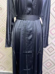 2026 Best Selling Dubai Saudi Arabian Maxi Abaya Traditional Islamic Women's Spring Polyester Breathable Ankle Ramadan <b>Eid</b> - Product Image 6