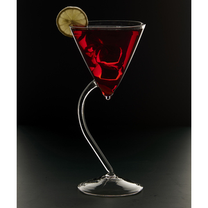 แก้วค็อกเทลทำมือสไตล์อินเดีย Curva Luxe ดีไซน์หรูหรา สำหรับบาร์ คาเฟ่  เหมาะสำหรับเสิร์ฟเครื่องดื่มพรีเมียม ราคาขายส่งจำนวนมาก - Product Image 4