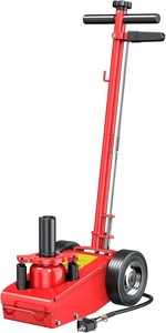 Gato neumático hidráulico de 22 toneladas y 3 posiciones para camiones, con bloques de altura de 1/2/4 pulgadas (225 mm a 435 mm), de alta resistencia y con aleación. - Product Image 2