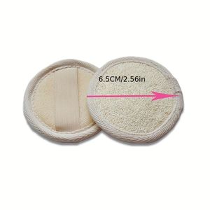 Discos de Limpieza Facial de Luffa Estilo Coreano, Esponja Reutilizable para Remover Maquillaje, para una Piel Radiante y Suave - Product Image 1