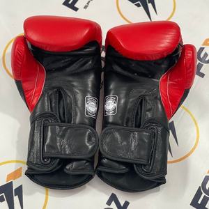 Gants de boxe Muay Thai jaunes et blancs de haute qualité, nouveau design, pour entraînement de kickboxing, entraînement en salle de sport, en cuir véritable, gants MMA - Product Image 5