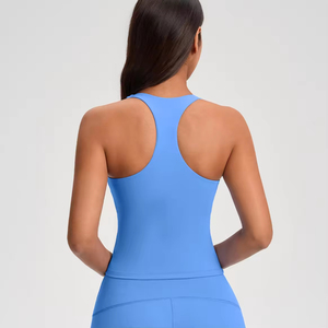 Camiseta de Yoga para Mujer, Suave, Transpirable, Elástica, para Fitness, Entrenamiento, Gimnasio, Ropa Deportiva Activa - Product Image 6
