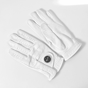 Gants de golf Tour-Precision avec marqueur de balle magnétique, logo personnalisé, cuir Cabretta doux et respirant, adhérence toutes saisons - Product Image 2