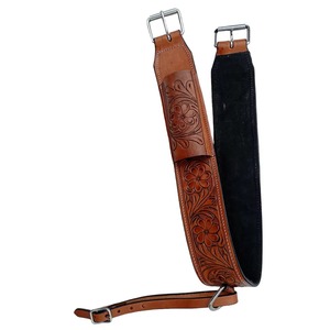 Nueva Moda 2026: Cincha Inglesa de Doma de Cuero Cómoda con Herrajes de Acero Ajustables para Caballos - Product Image 2