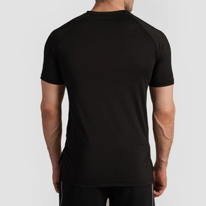 Camisetas de Verano para Hombre al por Mayor con Logotipo Personalizado, Camisetas de Malla de Manga Corta, Cuello Redondo, Corte Ajustado, Altamente Cómodas, de Secado Rápido y Transpirables - Product Image 4